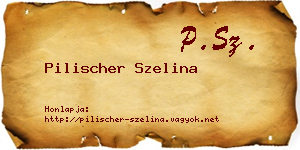 Pilischer Szelina névjegykártya